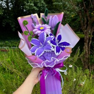 Fuzzy Floral Bouquet